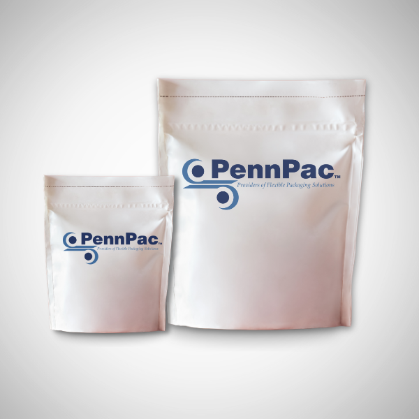 PennPac film stand up pouch with logo